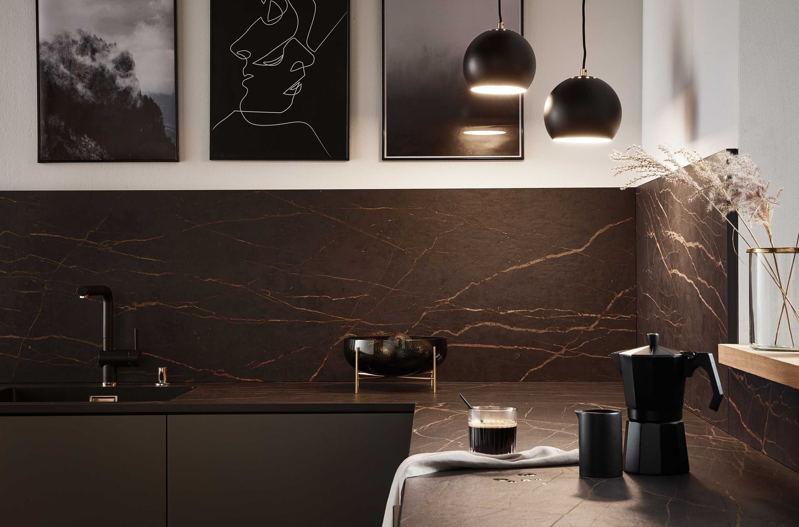 Arbeitsplatte aus Dekton